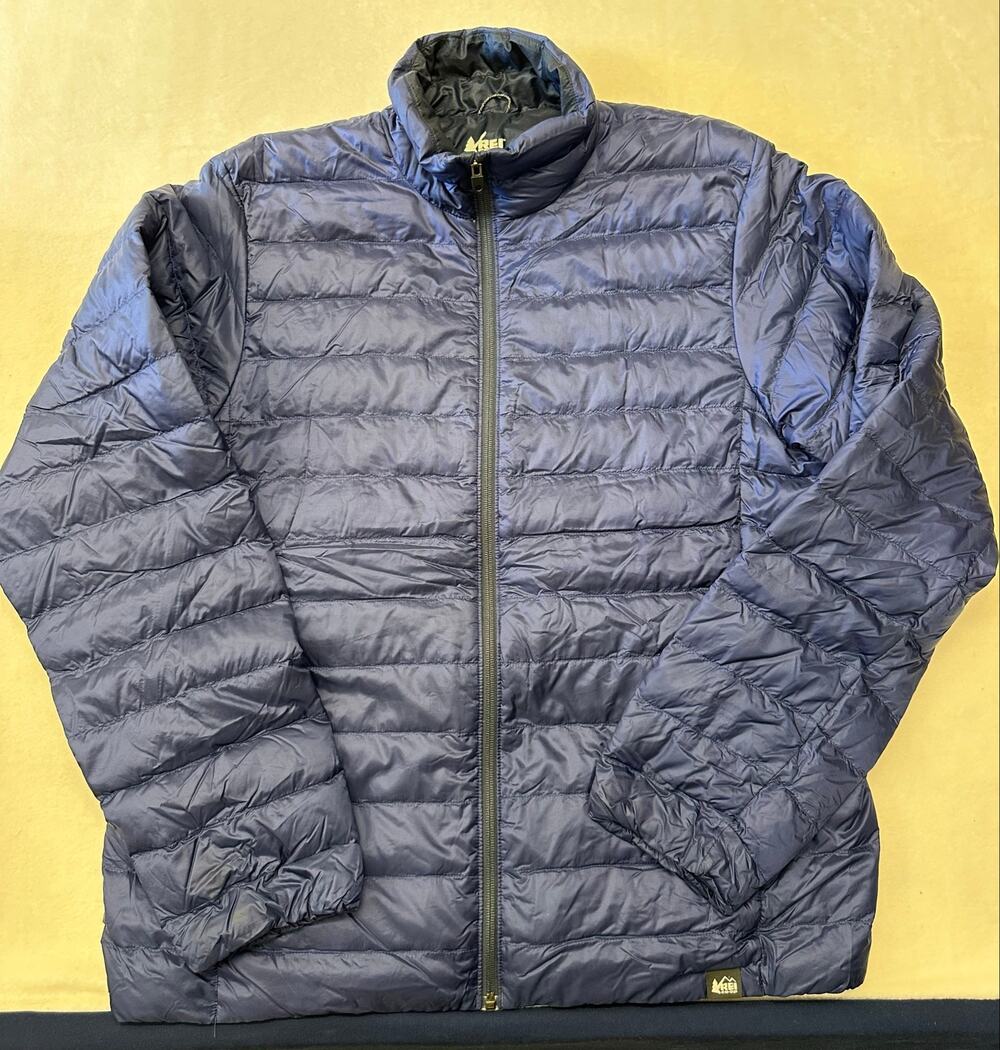 REI Mens Puffer Down Jacket Large